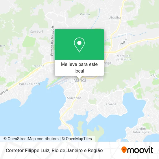 Corretor Filippe Luiz mapa