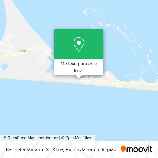 Bar E Restaurante Sol&Lua mapa