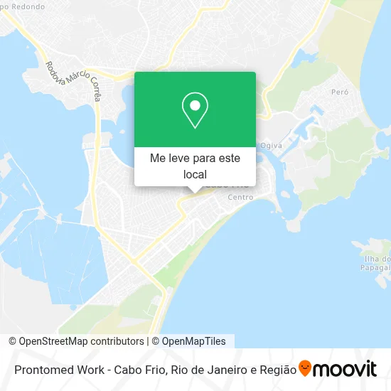 Prontomed Work - Cabo Frio mapa