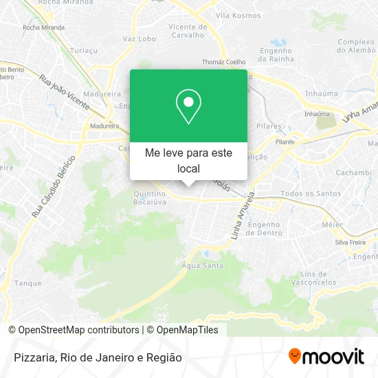 Pizzaria mapa