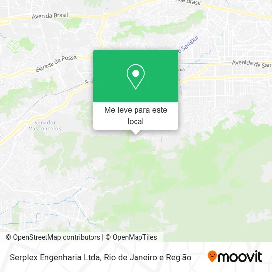 Serplex Engenharia Ltda mapa
