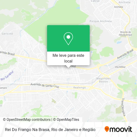 Rei Do Frango Na Brasa mapa