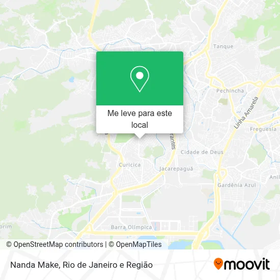 Nanda Make mapa
