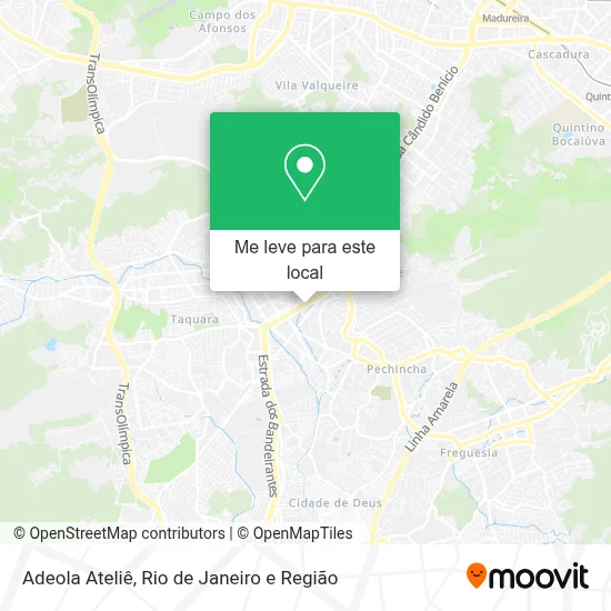 Adeola Ateliê mapa