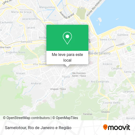 Samelotour mapa