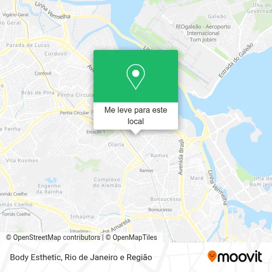 Body Esthetic mapa