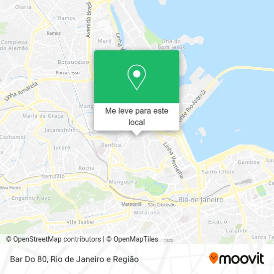 Bar Do 80 mapa