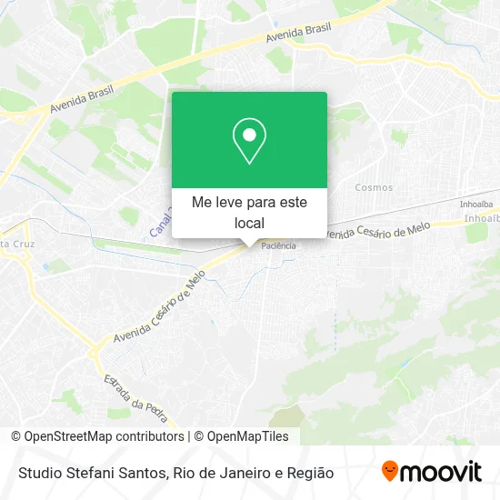 Studio Stefani Santos mapa