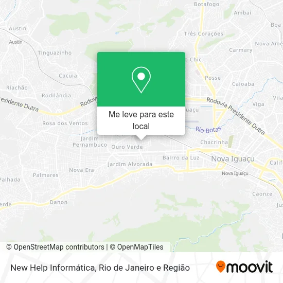 New Help Informática mapa