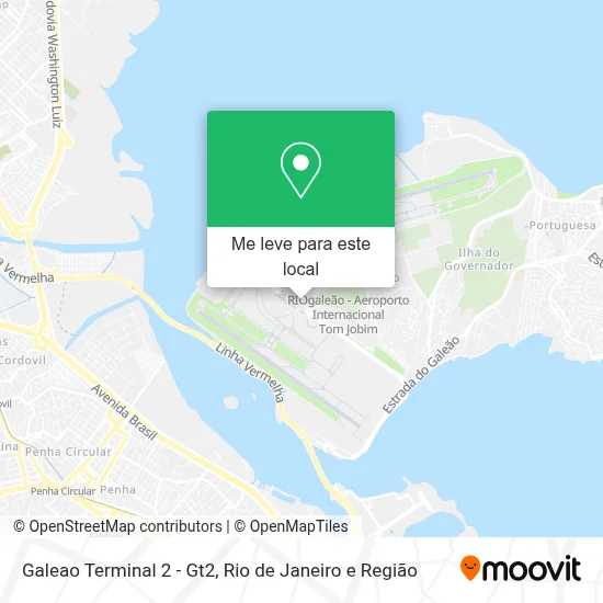 Galeao Terminal 2 - Gt2 mapa