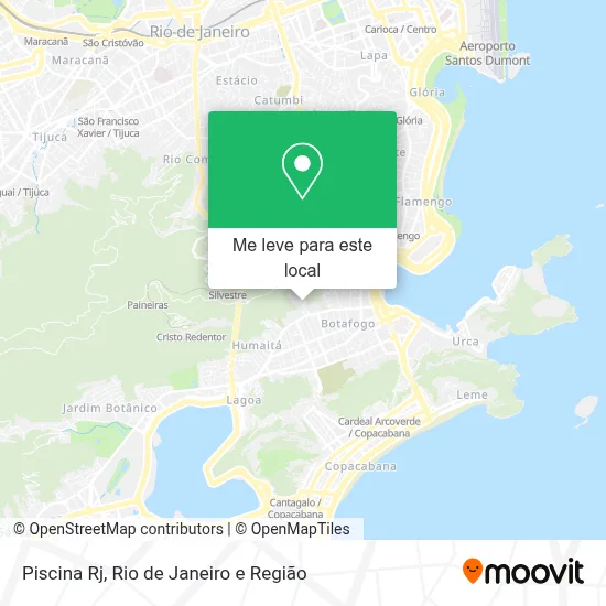 Piscina Rj mapa