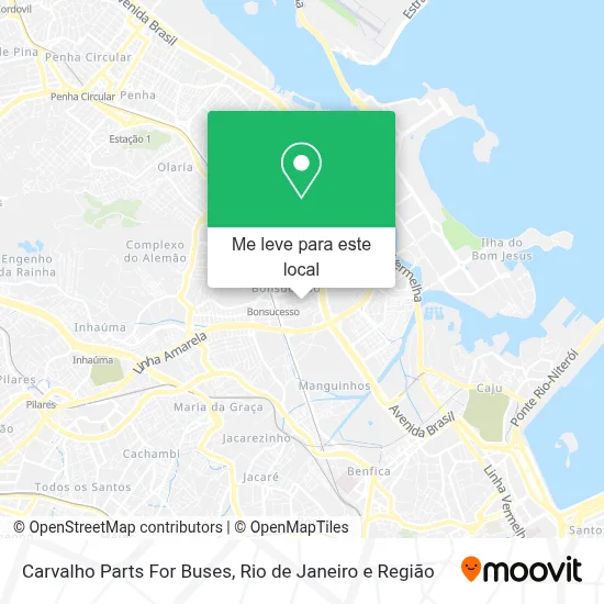 Carvalho Parts For Buses mapa