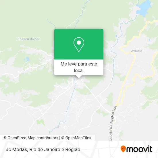 Jc Modas mapa