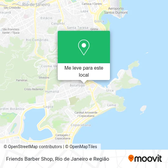 Friends Barber Shop mapa