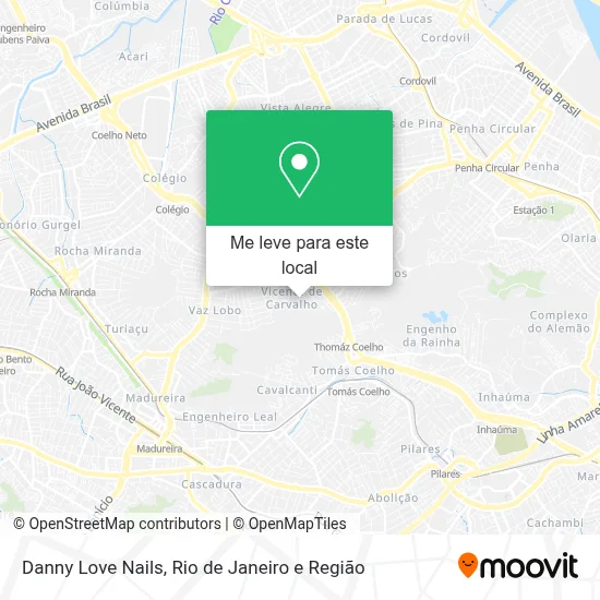 Danny Love Nails mapa