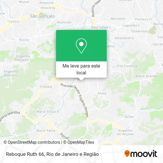 Reboque Ruth 66 mapa