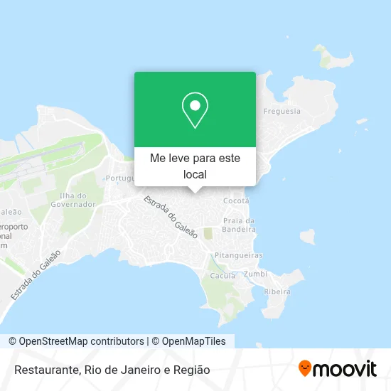 Restaurante mapa