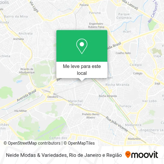 Neide Modas & Variedades mapa