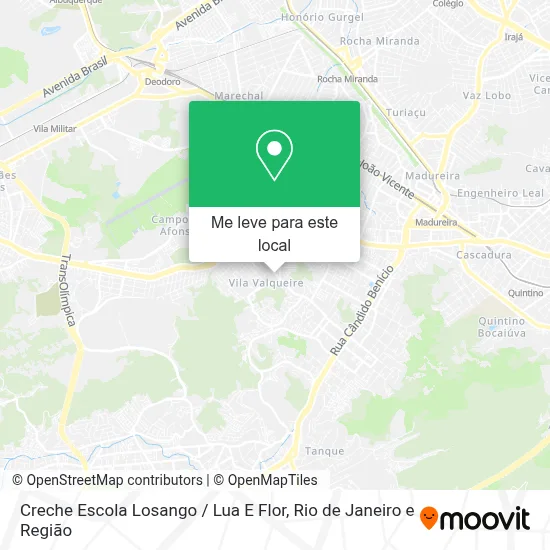 Creche Escola Losango / Lua E Flor mapa