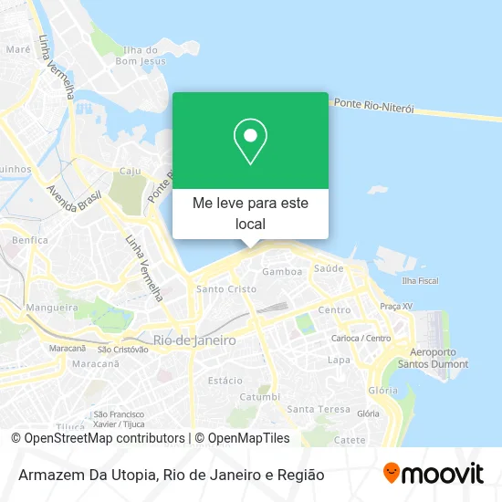 Armazem Da Utopia mapa