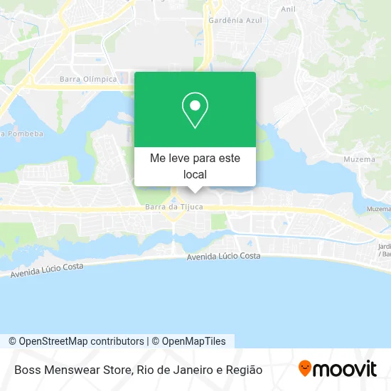 Boss Menswear Store mapa