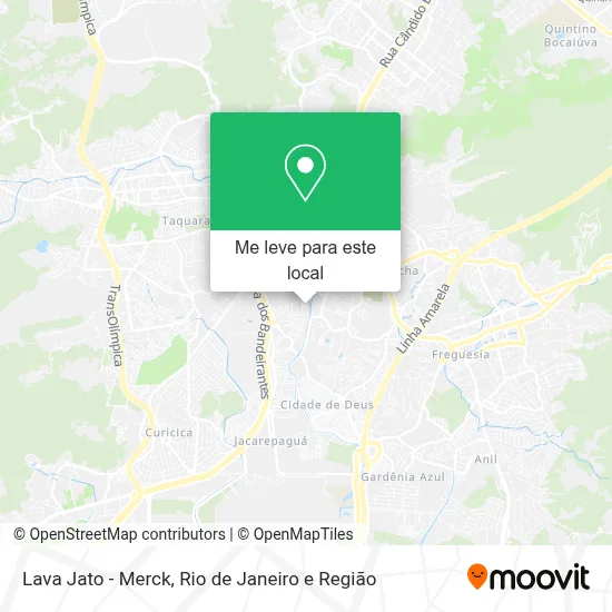 Lava Jato - Merck mapa