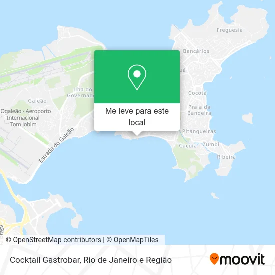 Cocktail Gastrobar mapa