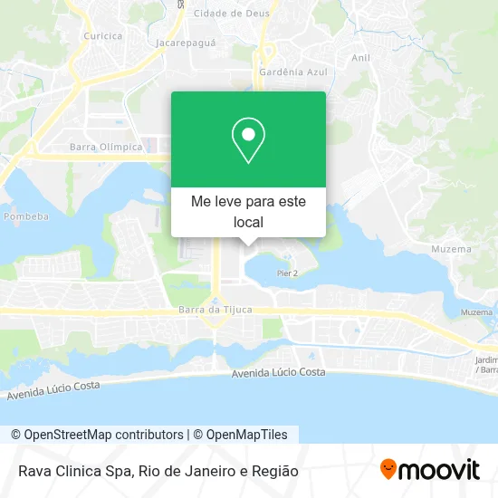 Rava Clinica Spa mapa