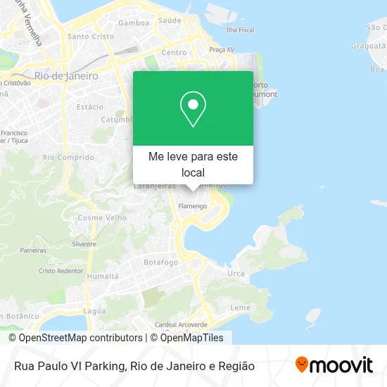 Rua Paulo VI Parking mapa