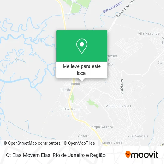 Ct Elas Movem Elas mapa