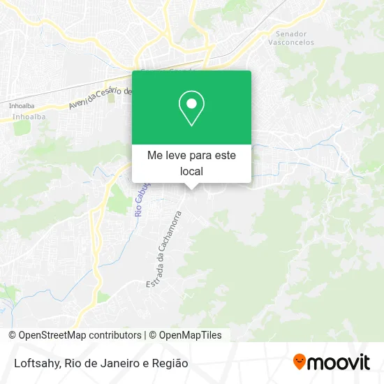 Loftsahy mapa