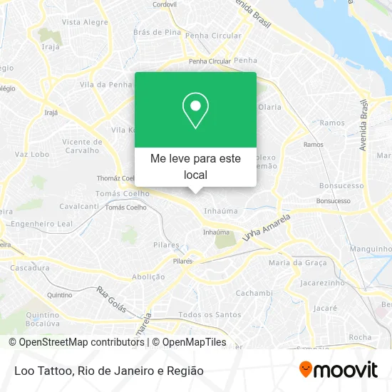 Loo Tattoo mapa