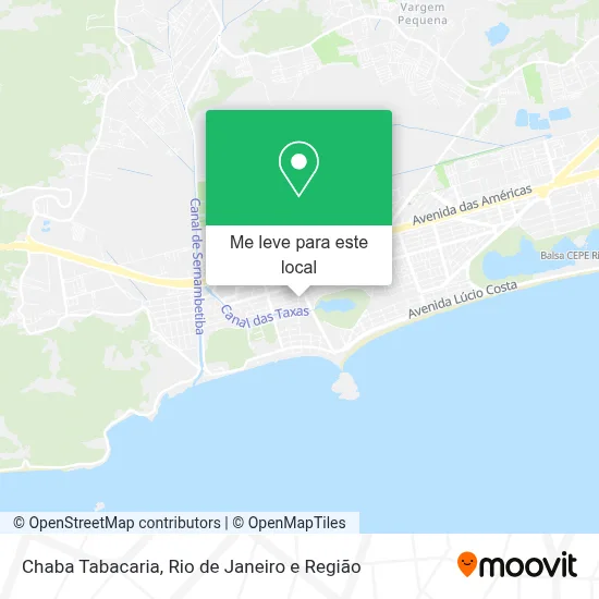 Chaba Tabacaria mapa