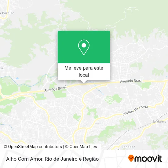 Alho Com Amor mapa