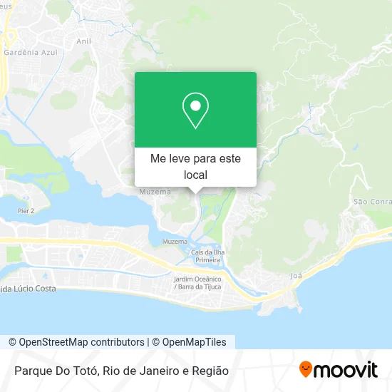 Parque Do Totó mapa