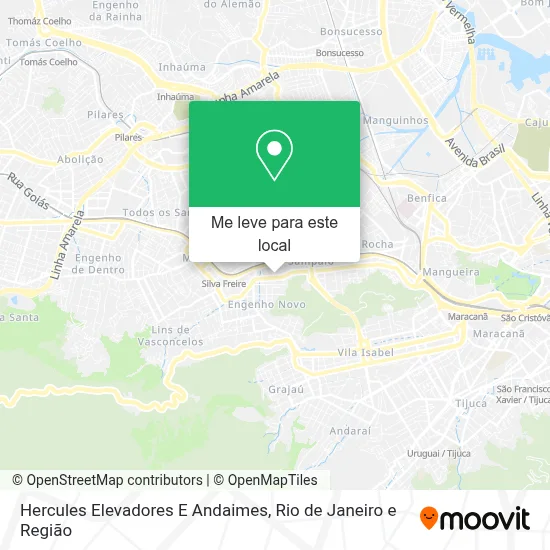 Hercules Elevadores E Andaimes mapa