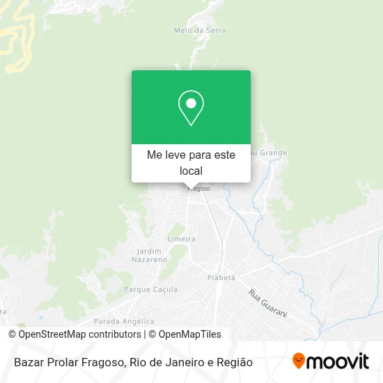 Bazar Prolar Fragoso mapa