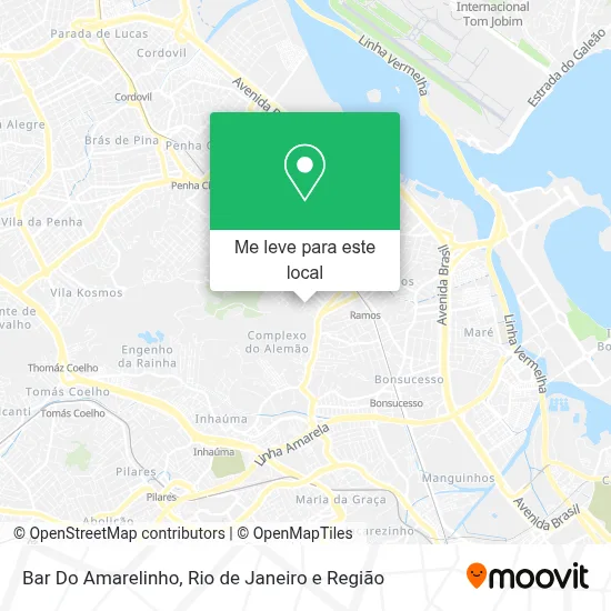 Bar Do Amarelinho mapa