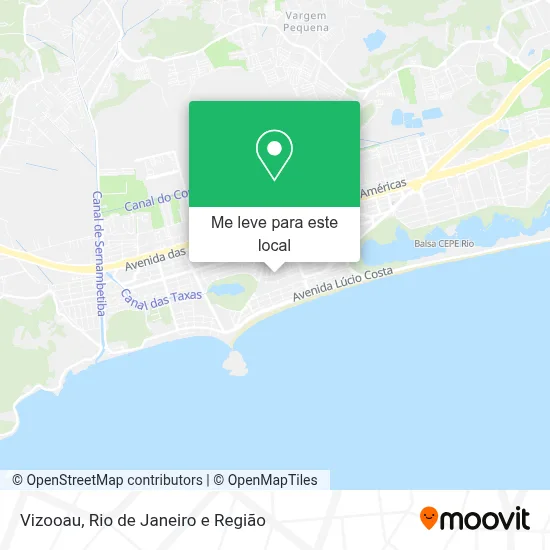 Vizooau mapa