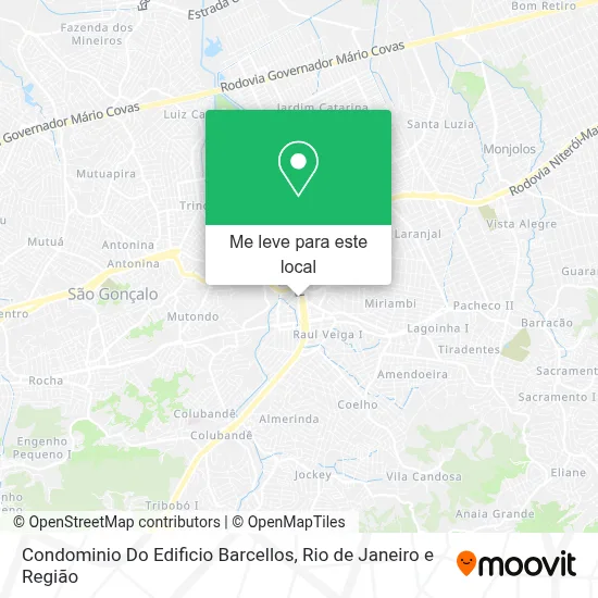 Condominio Do Edificio Barcellos mapa