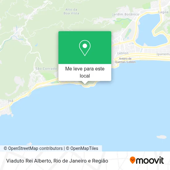 Viaduto Rei Alberto mapa
