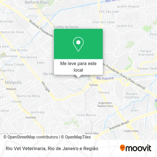 Rio Vet Veterinaria mapa