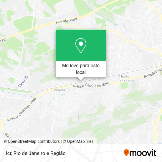 Icr mapa
