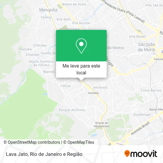 Lava Jato mapa