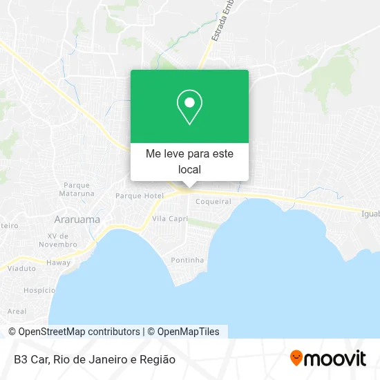 B3 Car mapa