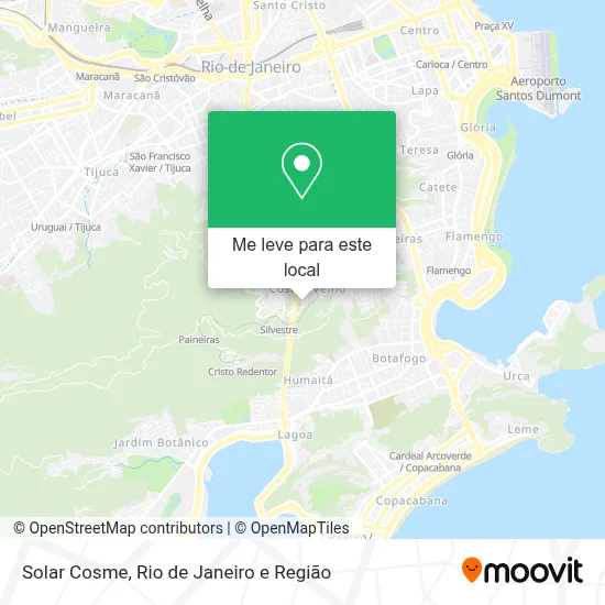 Solar Cosme mapa