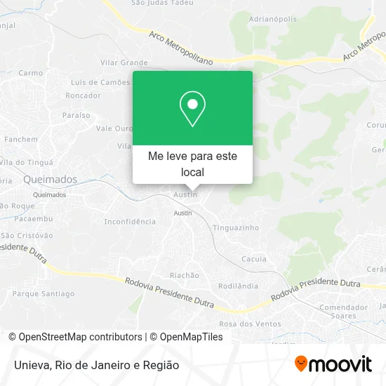 Unieva mapa
