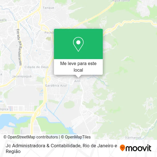 Jc Administradora & Contabilidade mapa