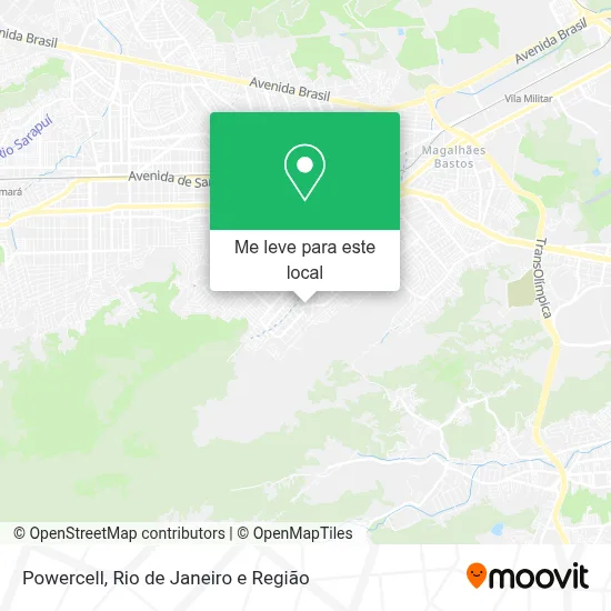 Powercell mapa