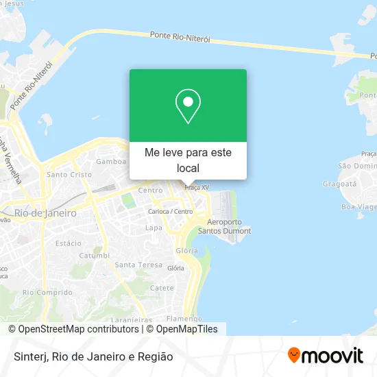 Sinterj mapa